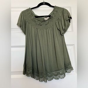 Altar’d State Off the Shoulder top